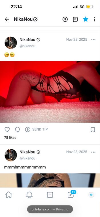 Full leaked Nika ilcic private onlyfans photo